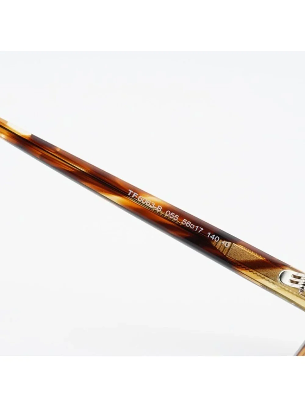 Tom Ford FT6063-B 055 Eyeglasses Coloured Havana 56mm Square Frame